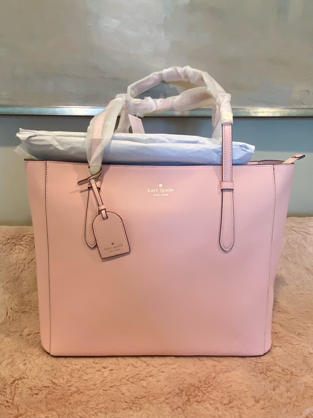 KATE SPADE SCHUYLER PINK TOTE BAG NEW WITH TAGS! Orig $329